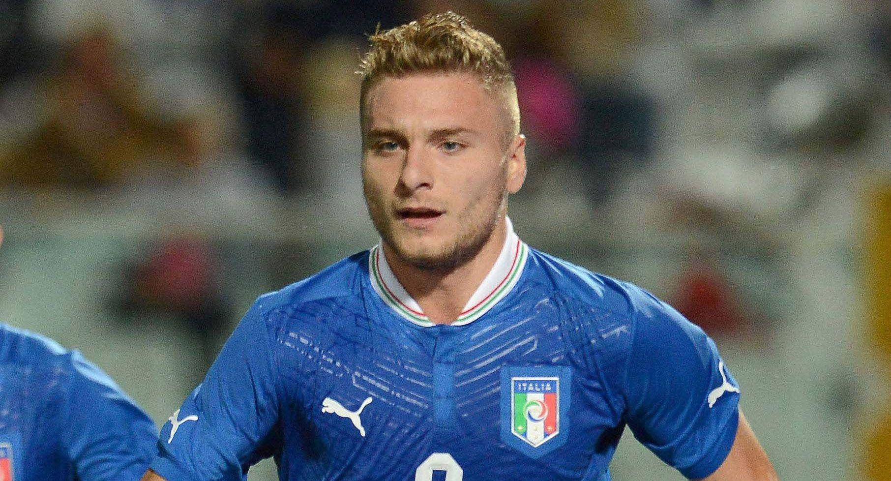 Ciro Immobile Celebrating Goal Wallpaper