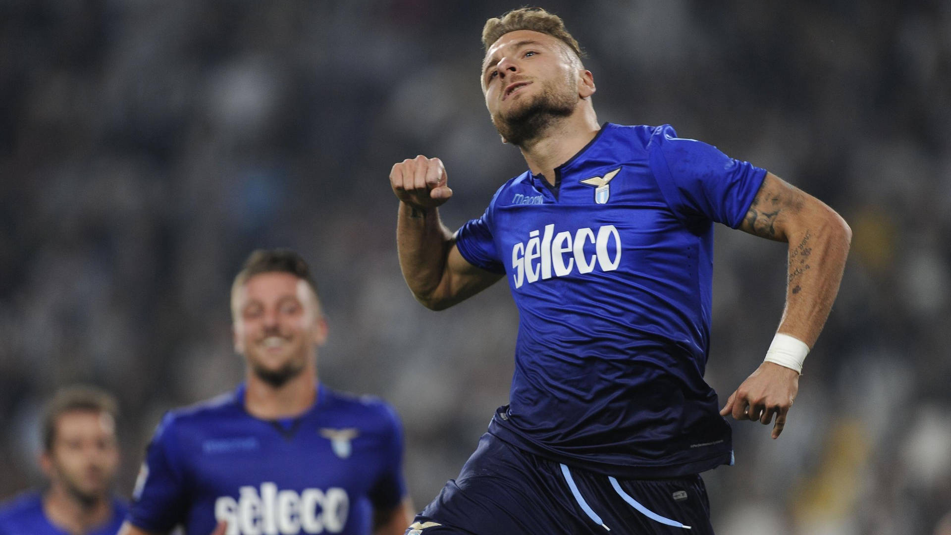 Ciro Immobile I Aksjon Bakgrunnsbildet