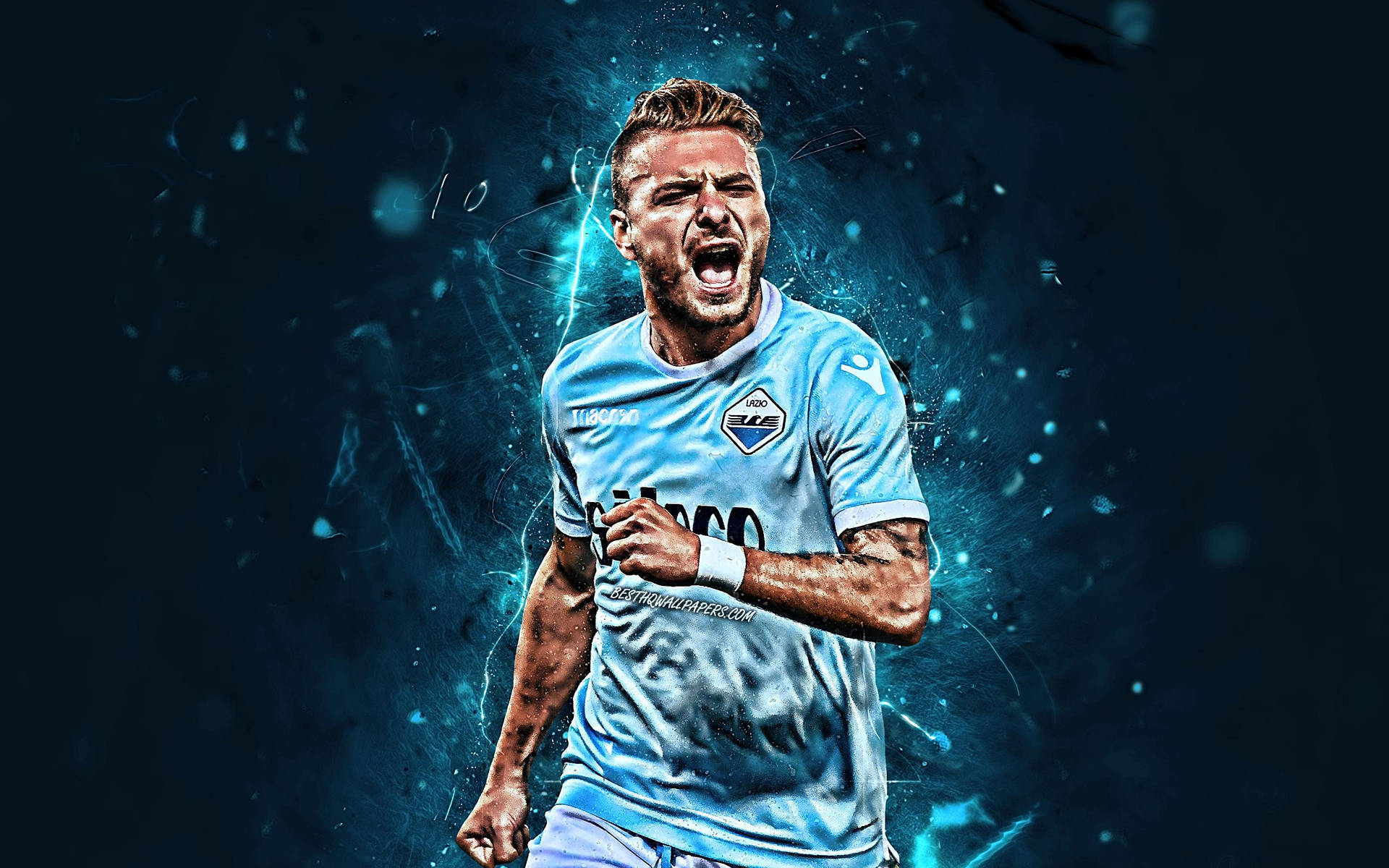 Ciro Immobile In Action Wallpaper