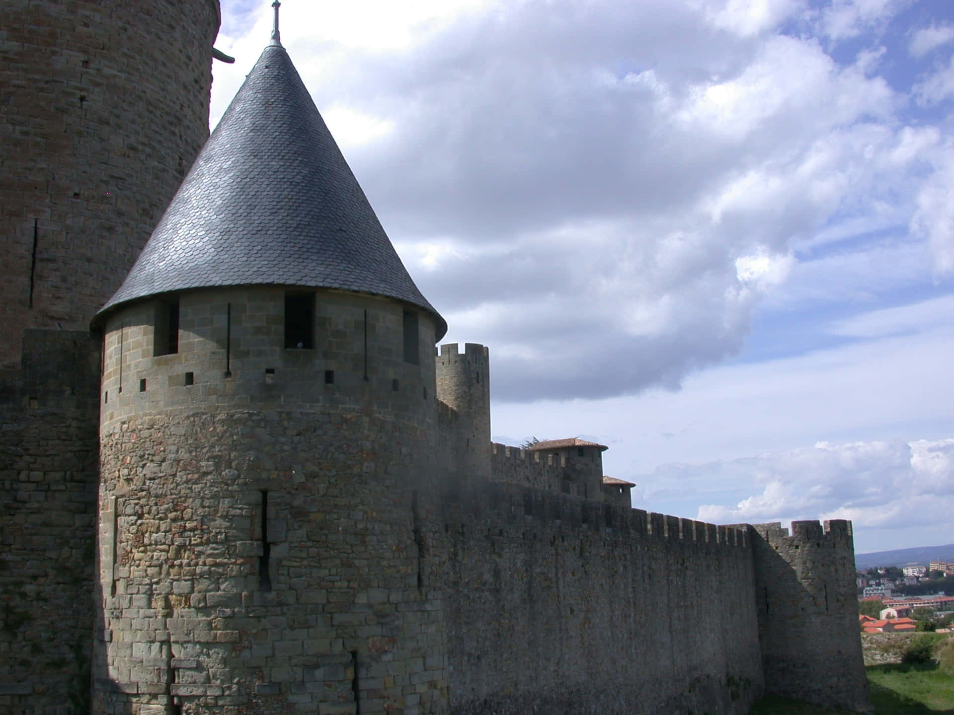 Cite De Carcassonne Walls And Tower Picture