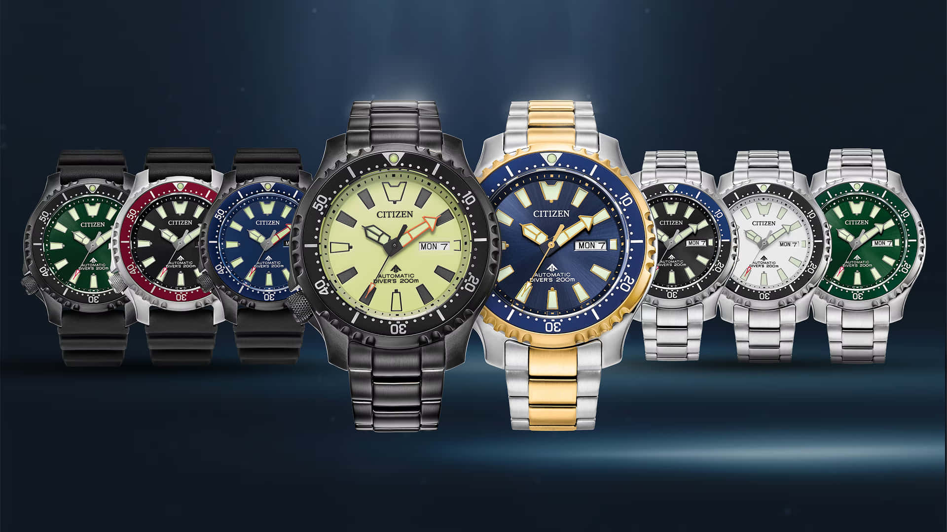 Citizen Automatic Dive Watches Wallpaper