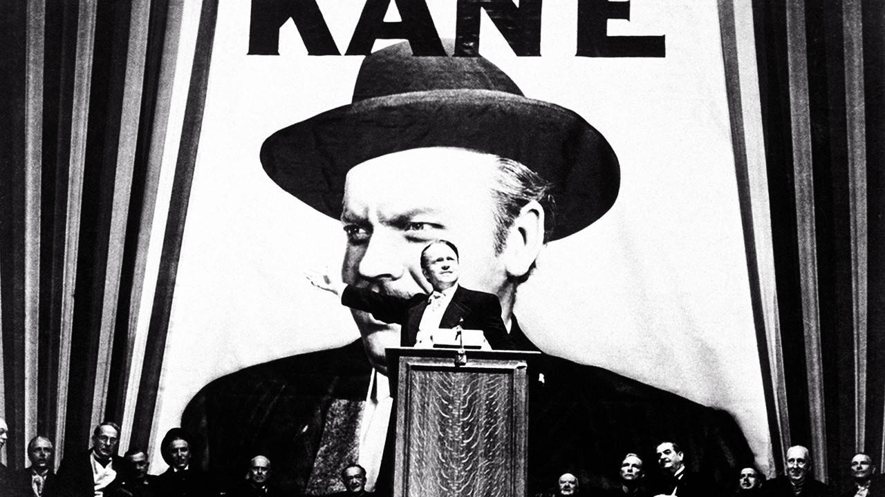 Citizen Kane Black White Wallpaper