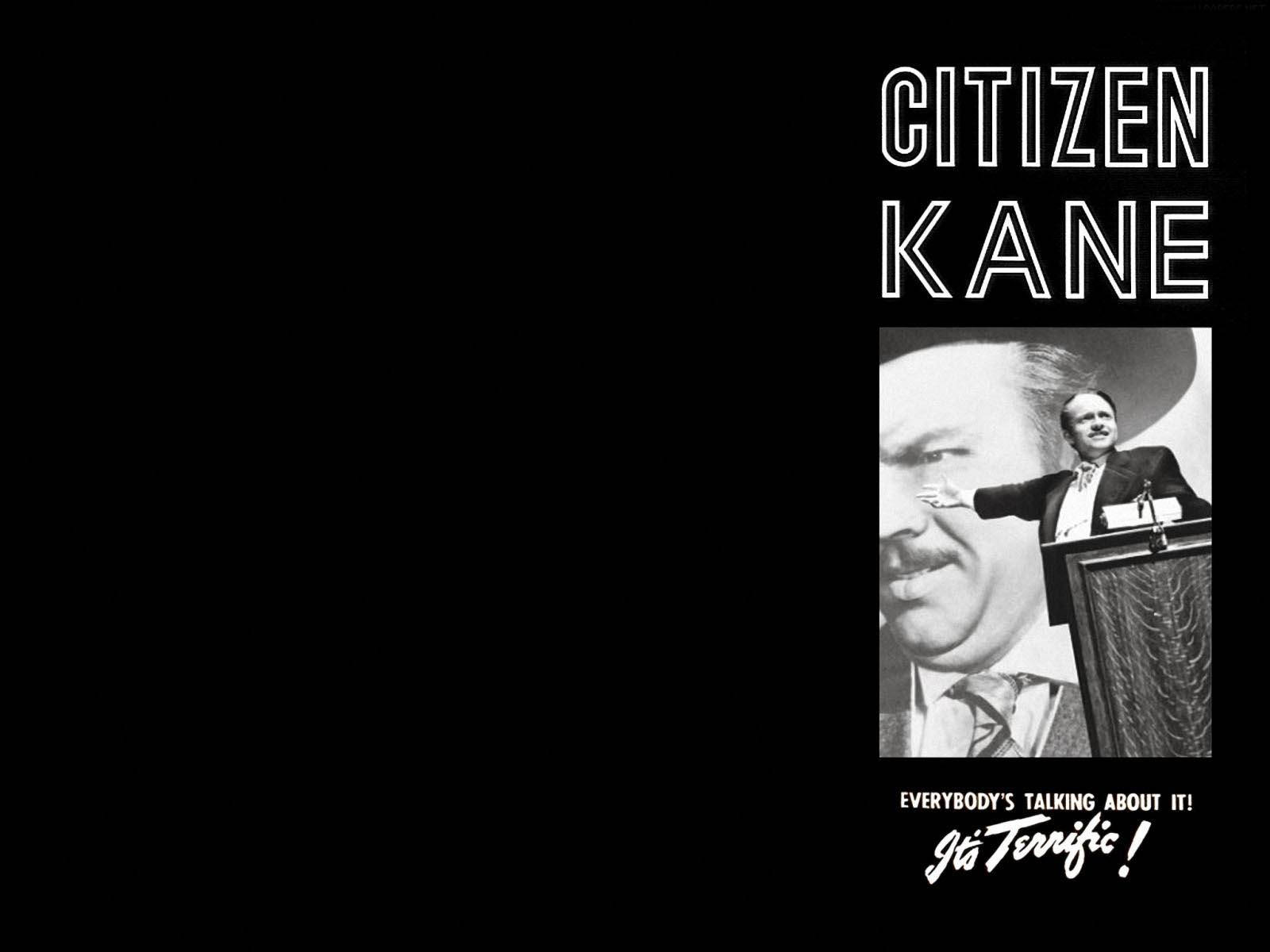 Citizen Kane Minimal Plakat Wallpaper