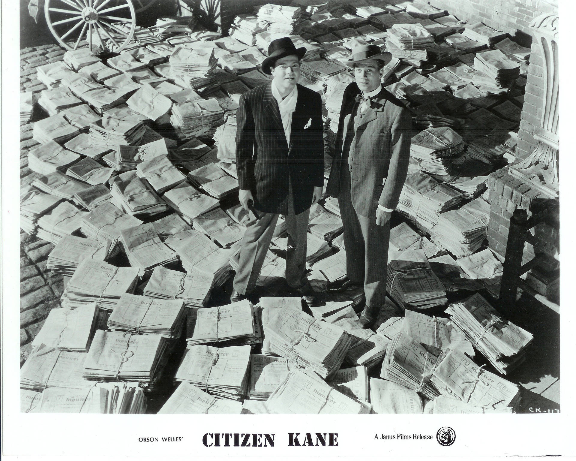 Citizen Kane Newspapers Wallpaper