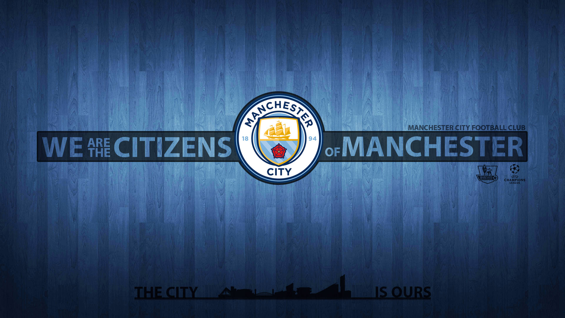 Citizens Of Manchester City Logo Background