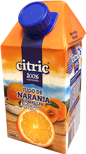 Citric Orange Juice Carton500ml PNG