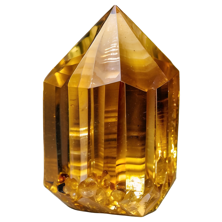 Citrine Quartz Crystal Png Swq PNG