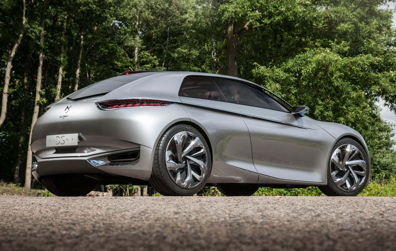 Citroen Divine D S Concept Achteraanzicht Achtergrond