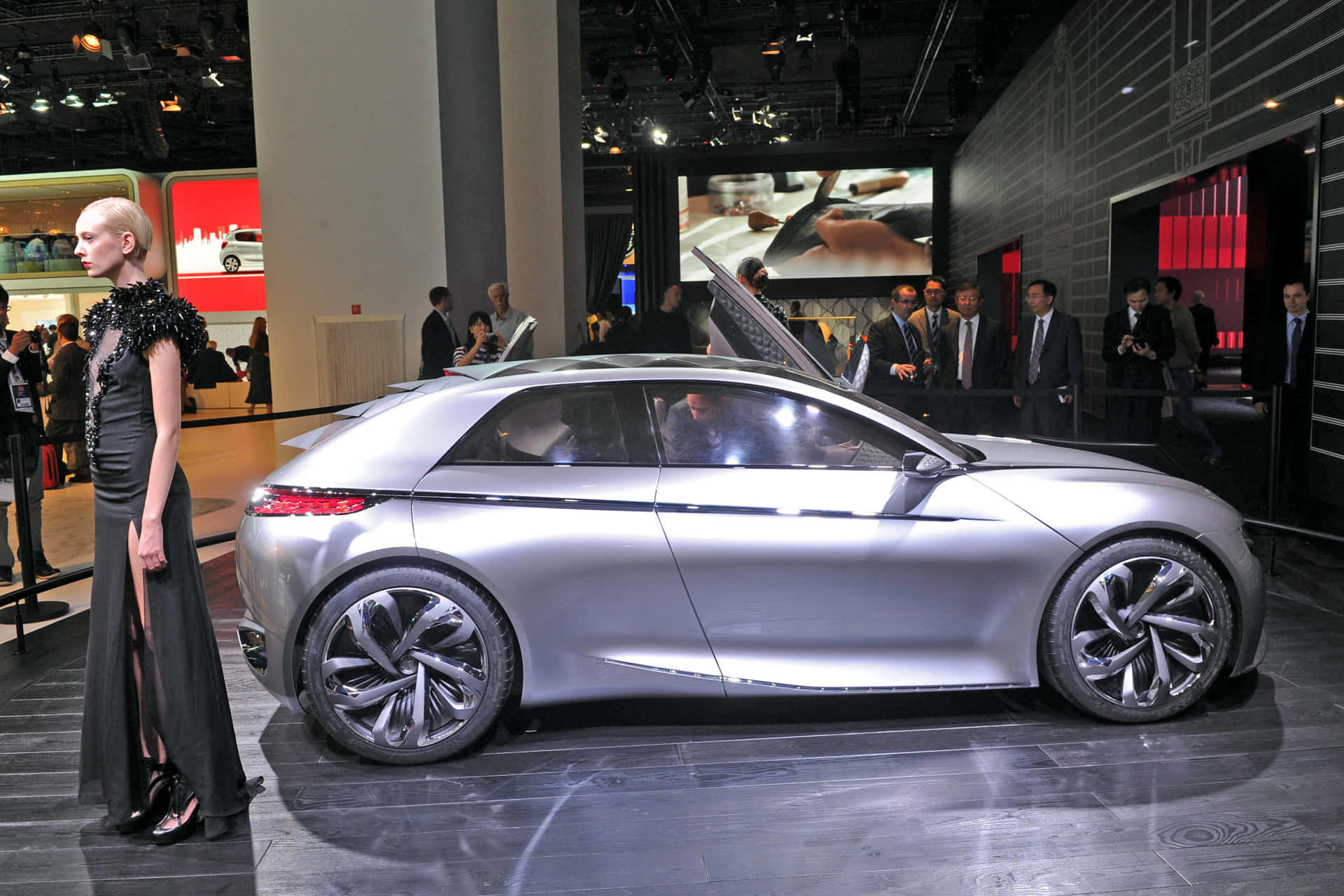 Citroen Divine D S Concept Met Model Achtergrond