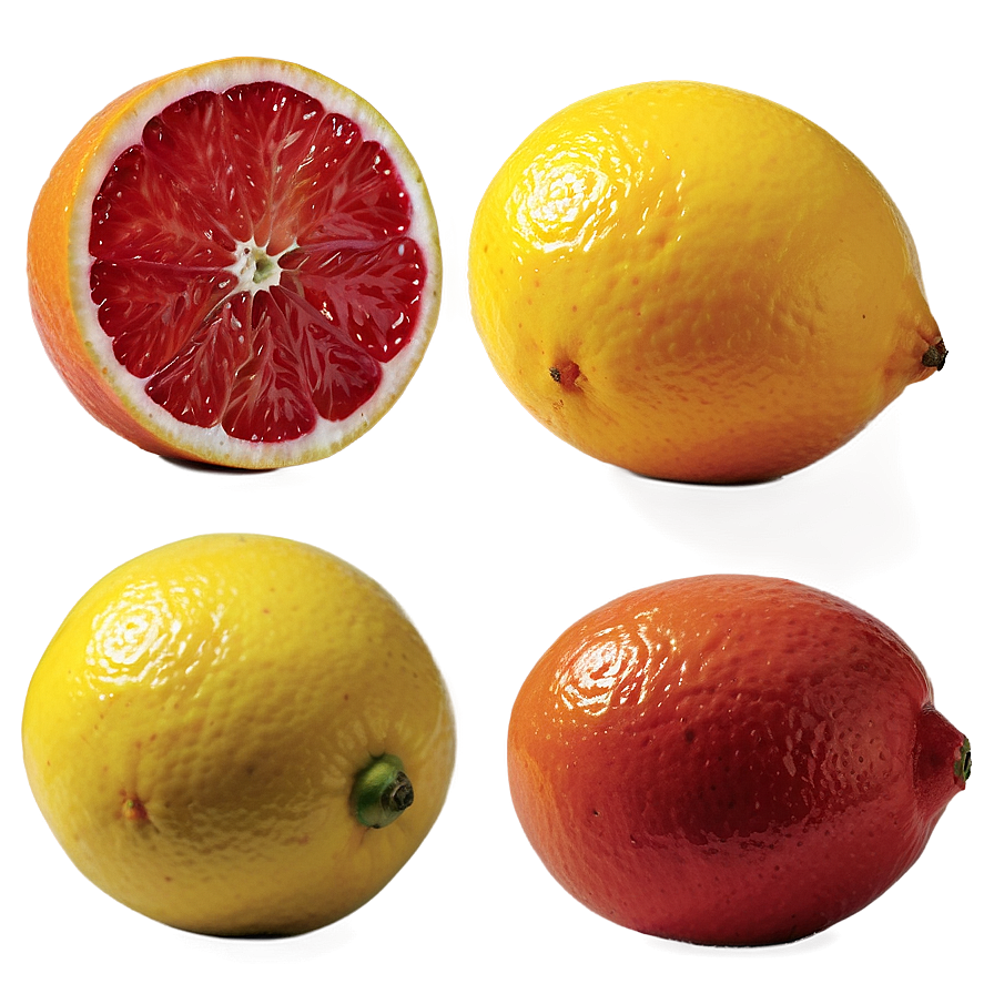 Citrus Fruit Assortment Png 06242024 PNG