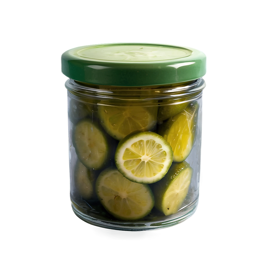 Citrusy Lime Pickles Png 06112024 PNG