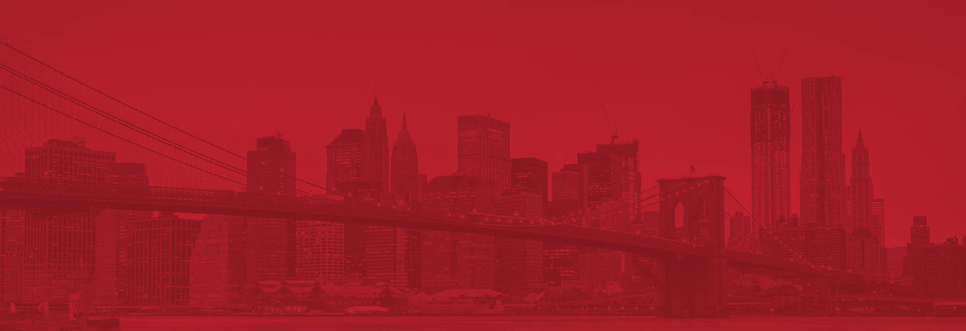 City Background In Red Overlay Wallpaper