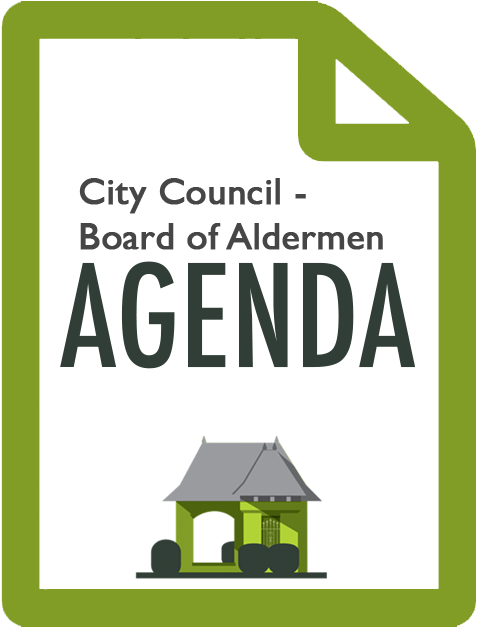 City Council Agenda Document Icon PNG