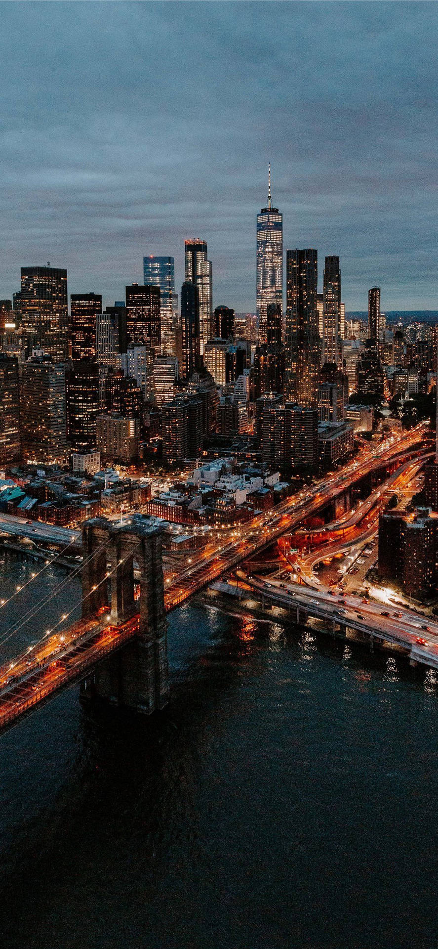 City Night Iphone Aesthetic Background