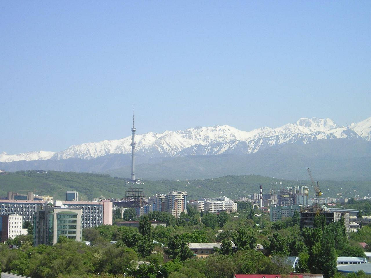 City Of Almaty Kazakhstan Wallpaper