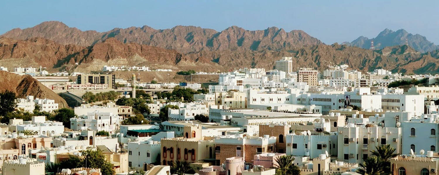 Stadav Muskat I Oman. Wallpaper