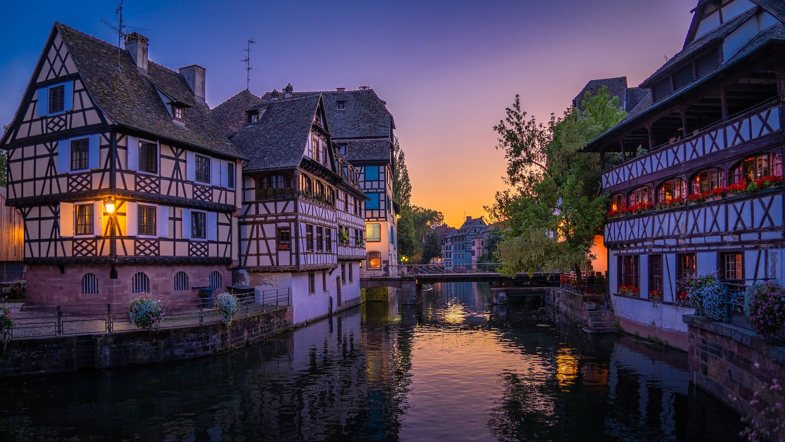 Città Di Strasburgo In Francia Iphone Sfondo