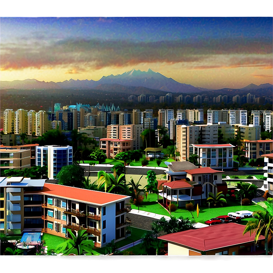 City Residential Areas Png 19 PNG