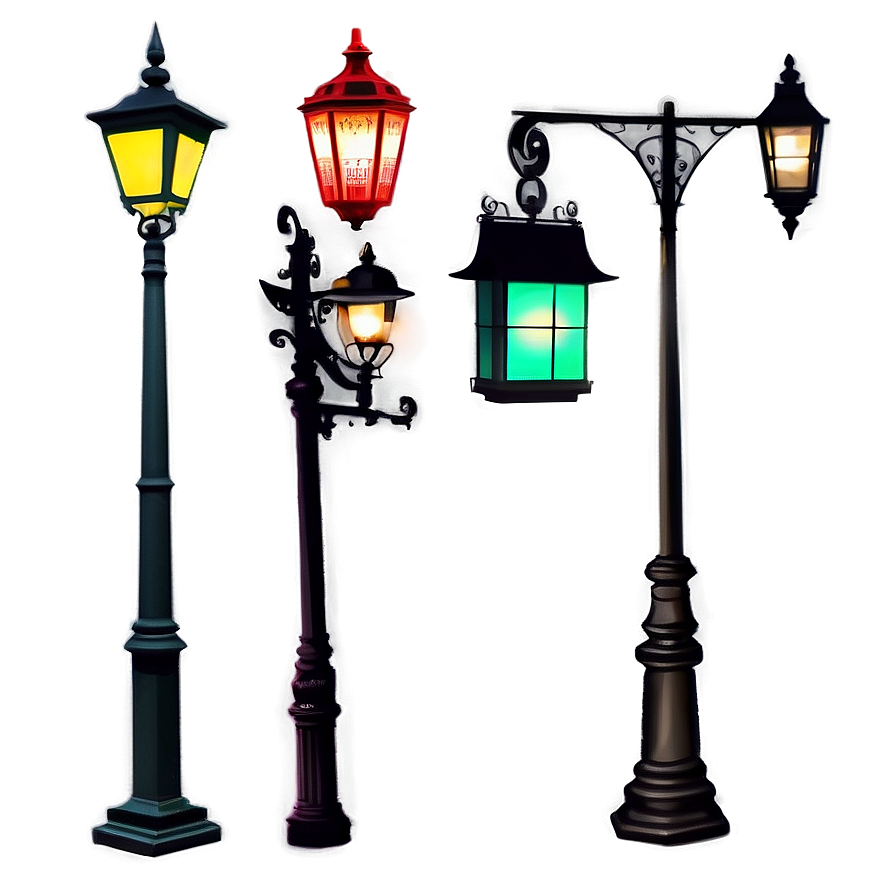 City Street Lights Png Vhr PNG