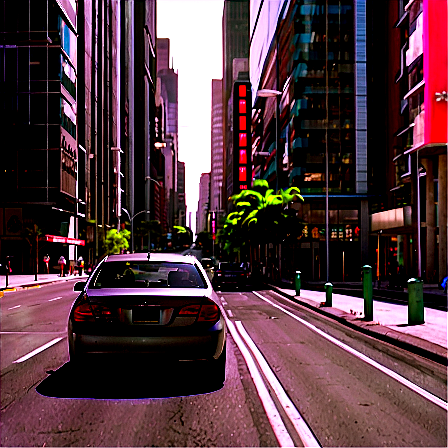 City Street Traffic Png Fiw15 PNG