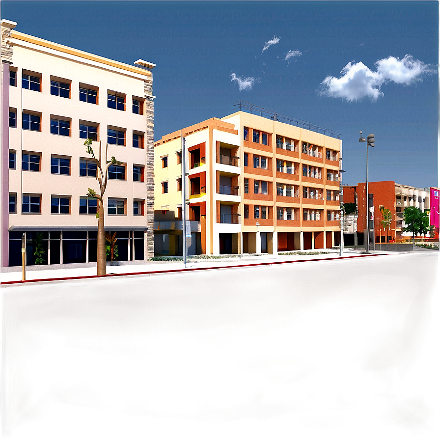 City Street View Png Biw PNG