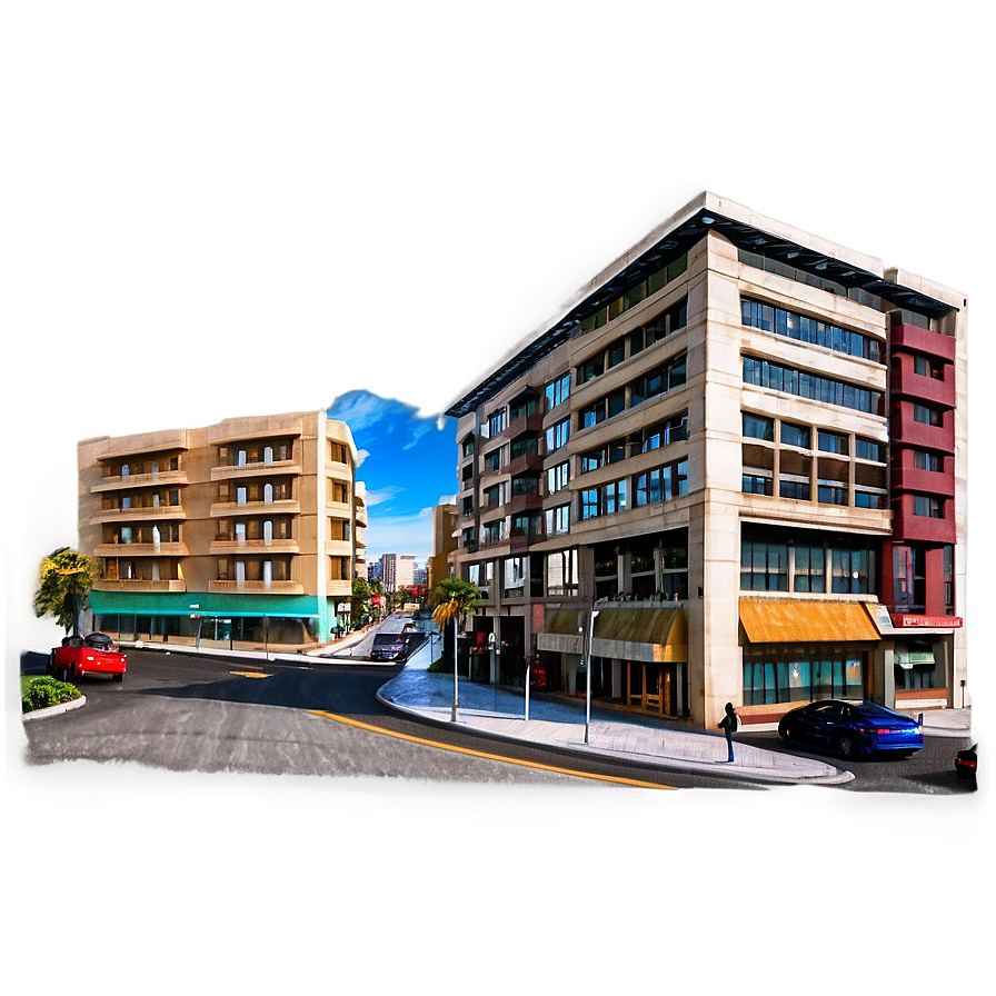 City Street View Png Oul94 PNG