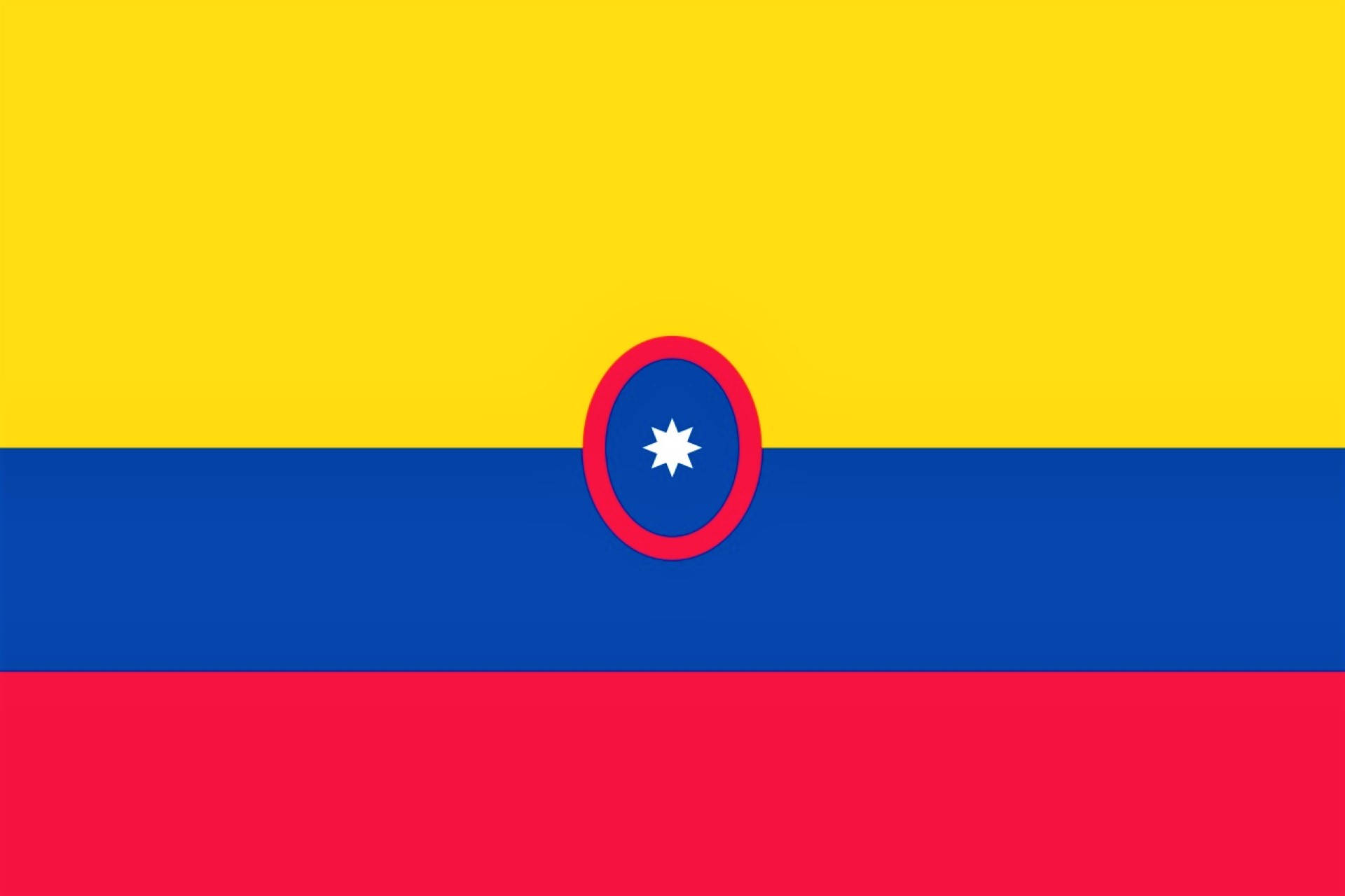 Civil Ensign Colombia Flag Wallpaper