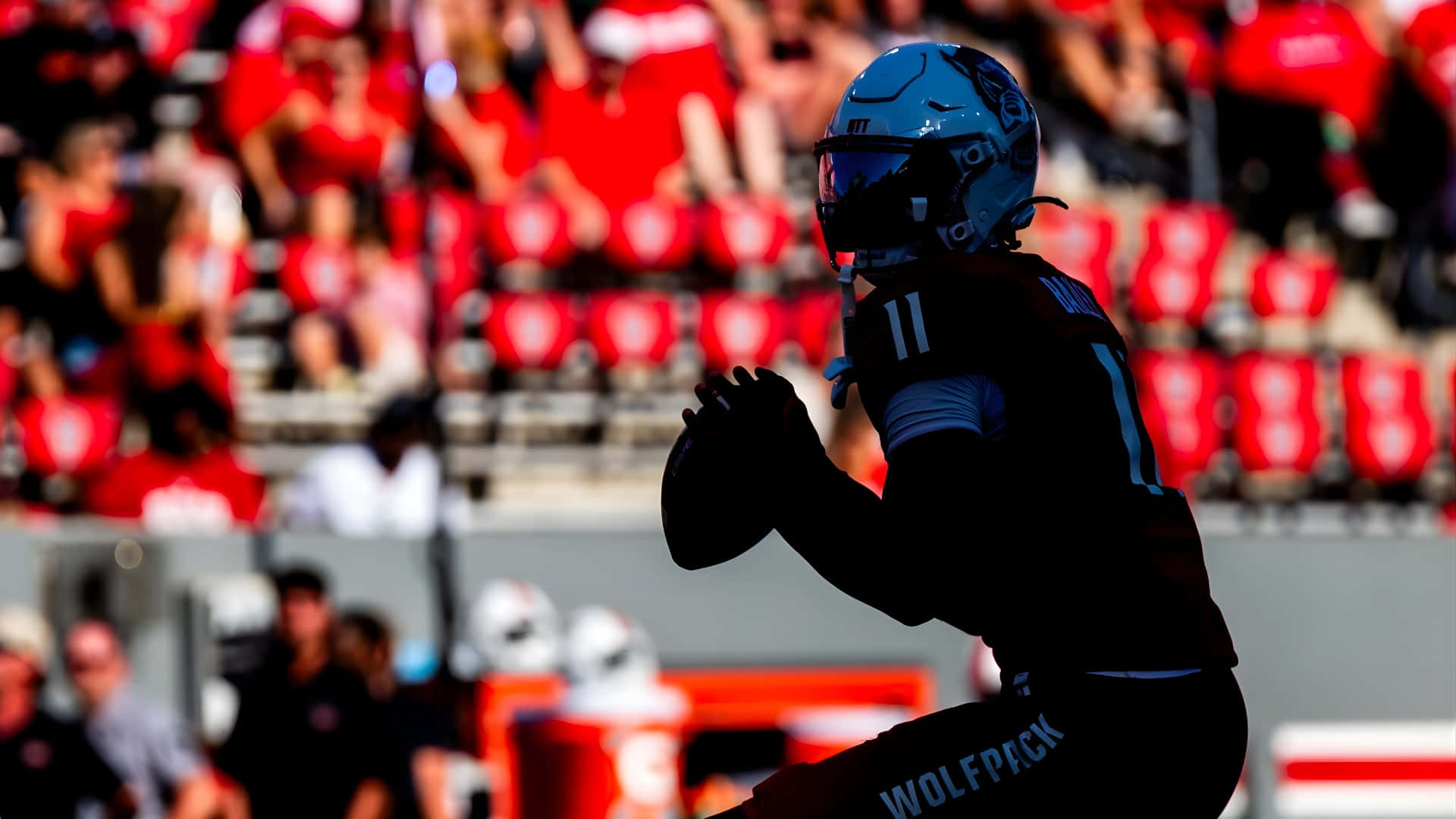 Cj Bailey Football Action Wallpaper