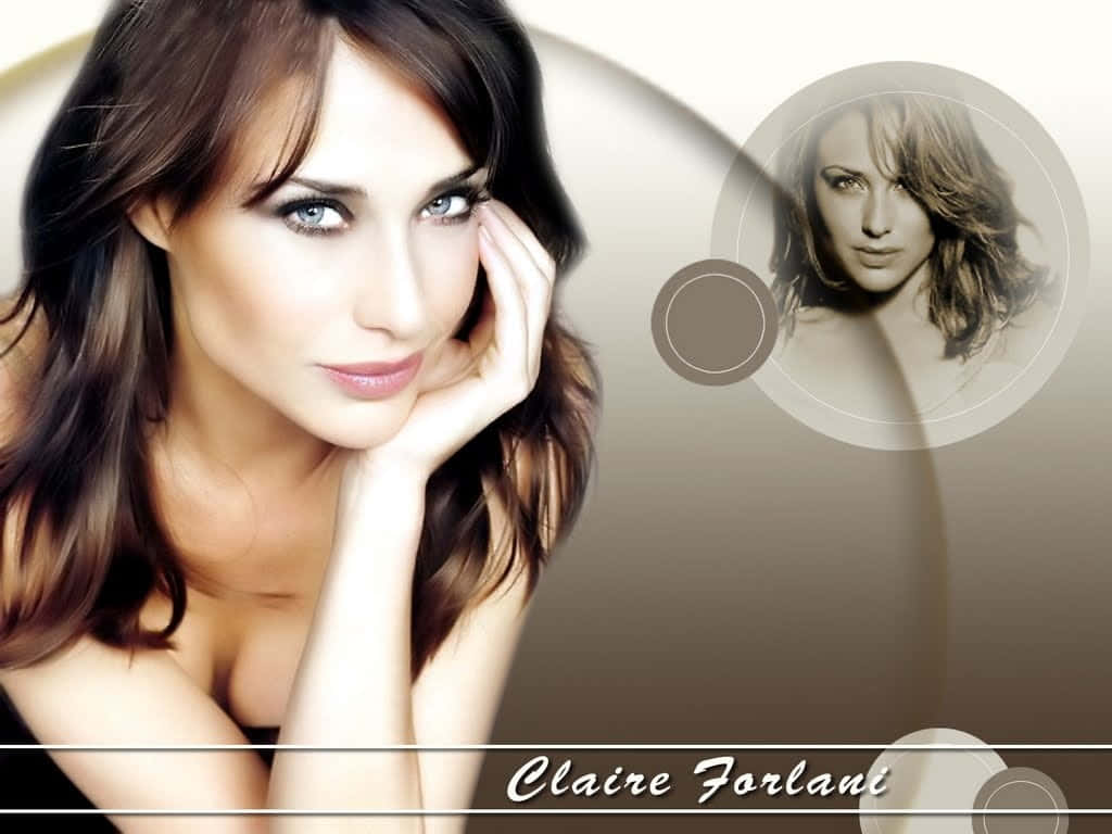 Claire Forlani posing at a photoshoot Wallpaper