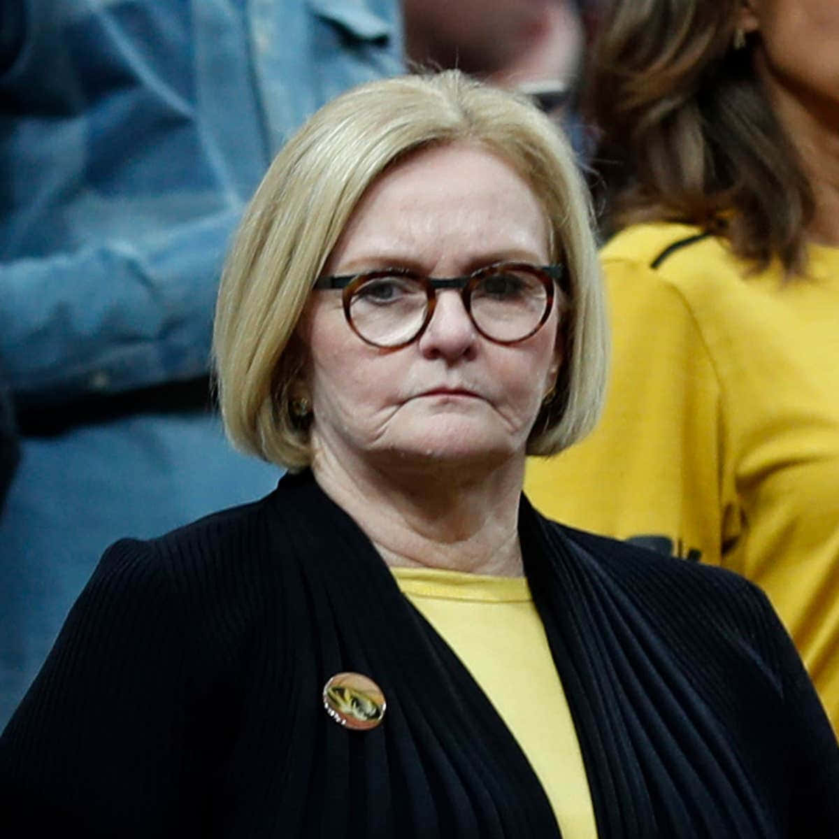 Claire Mccaskill With Deep Frown Wallpaper