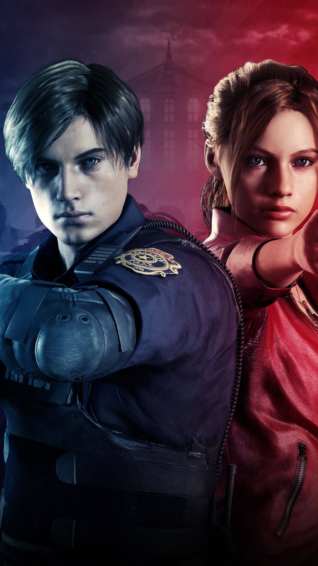 Download Claire Redfield And Leon Resident Evil 2 Remake Wallpaper |  