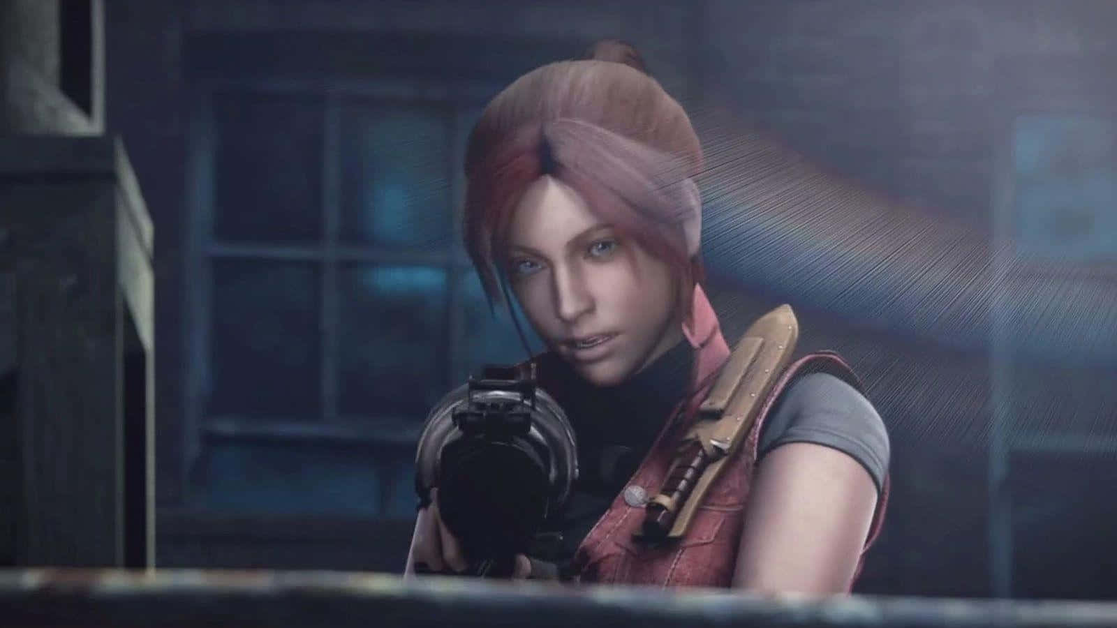 Claire Redfield - Fearless Survival Expert Wallpaper
