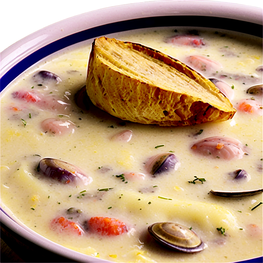 Clam Chowder New England Png 05242024 PNG