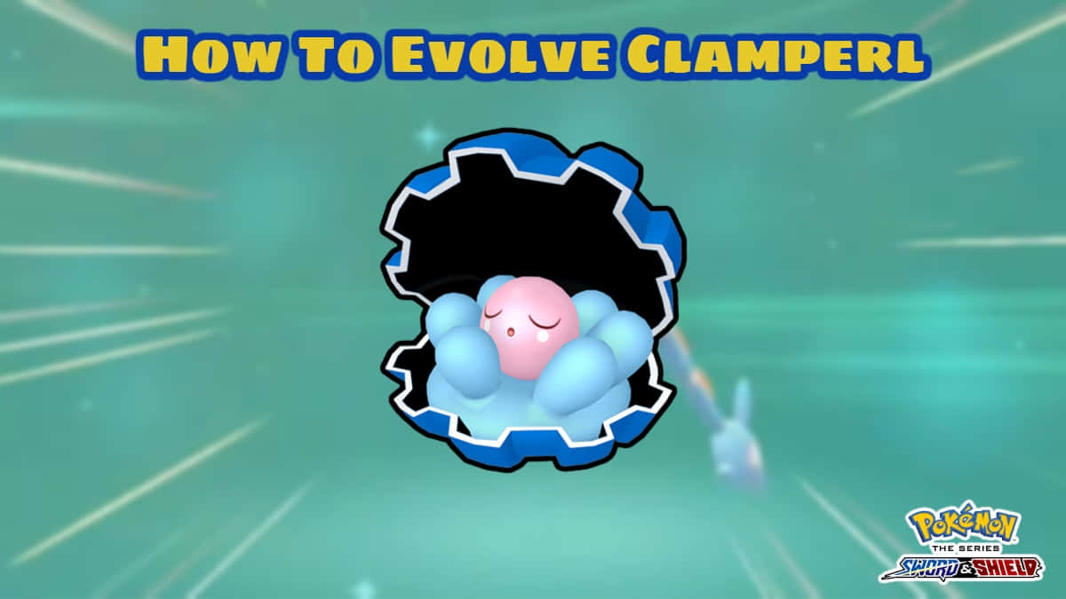 Clamperl In Pokemon Sword And Shield Wallpaper