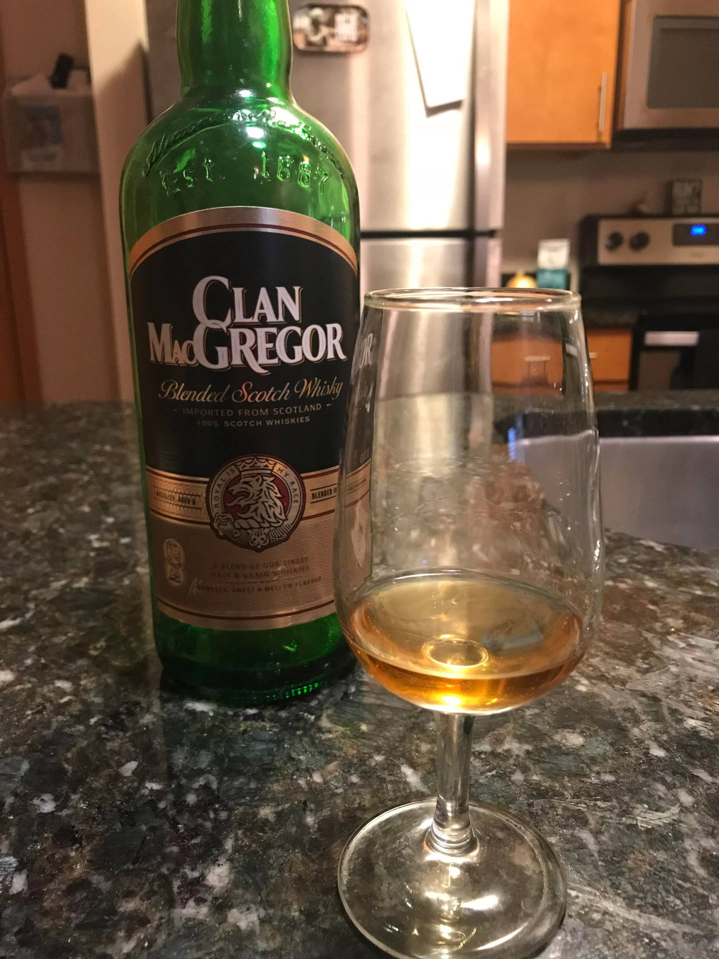 Bevandaalcolica Clan Macgregor Scotch Sfondo