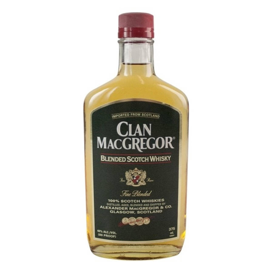 Bottigliavecchio Stile Di Scotch Clan Macgregor Sfondo