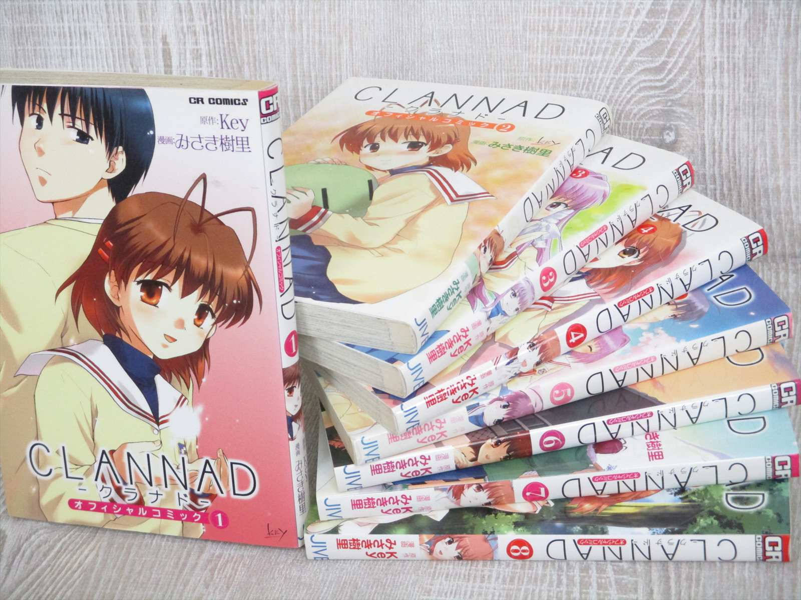 Clannad Manga Bøger Wallpaper