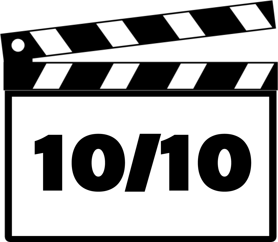 Clapperboard Rating Graphic PNG