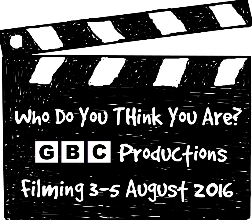 Clapperboard Who Do You Think You Are2016 PNG