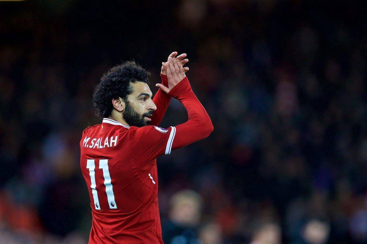 Clapping Photo Of Mohamed Salah Wallpaper
