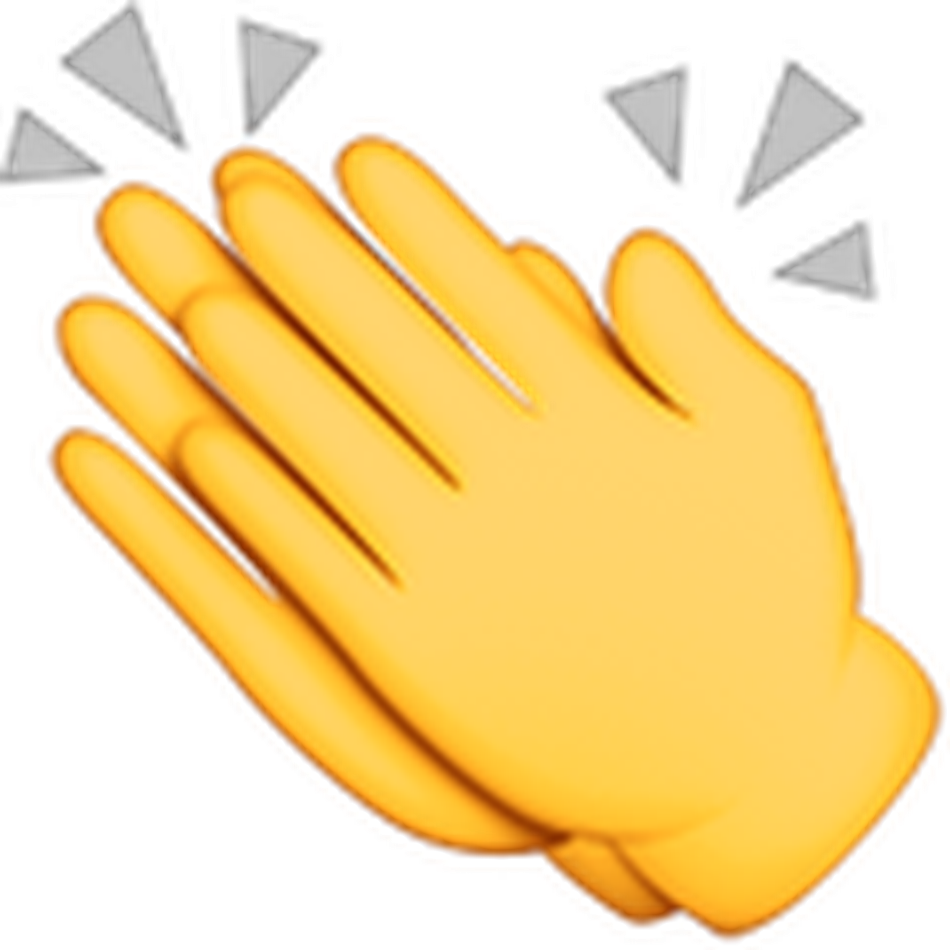 Clapping_ Hand_ Emoji PNG