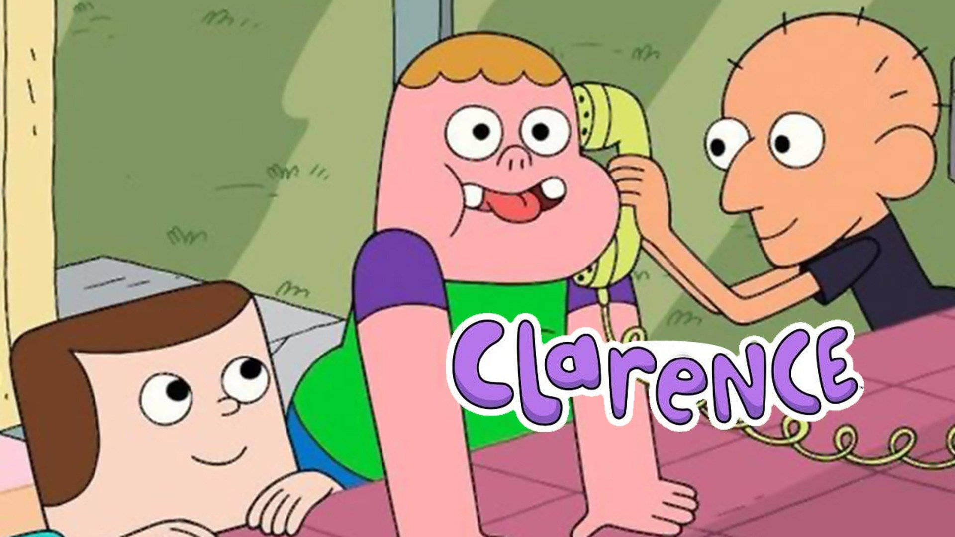 Clarence And Friends With Logo Picture