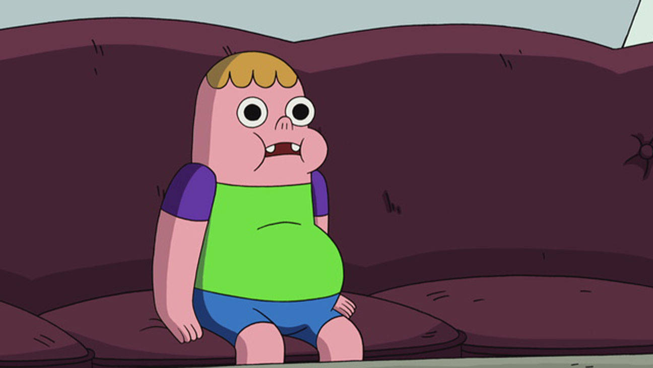 Clarence Sitting On The Sofa Background