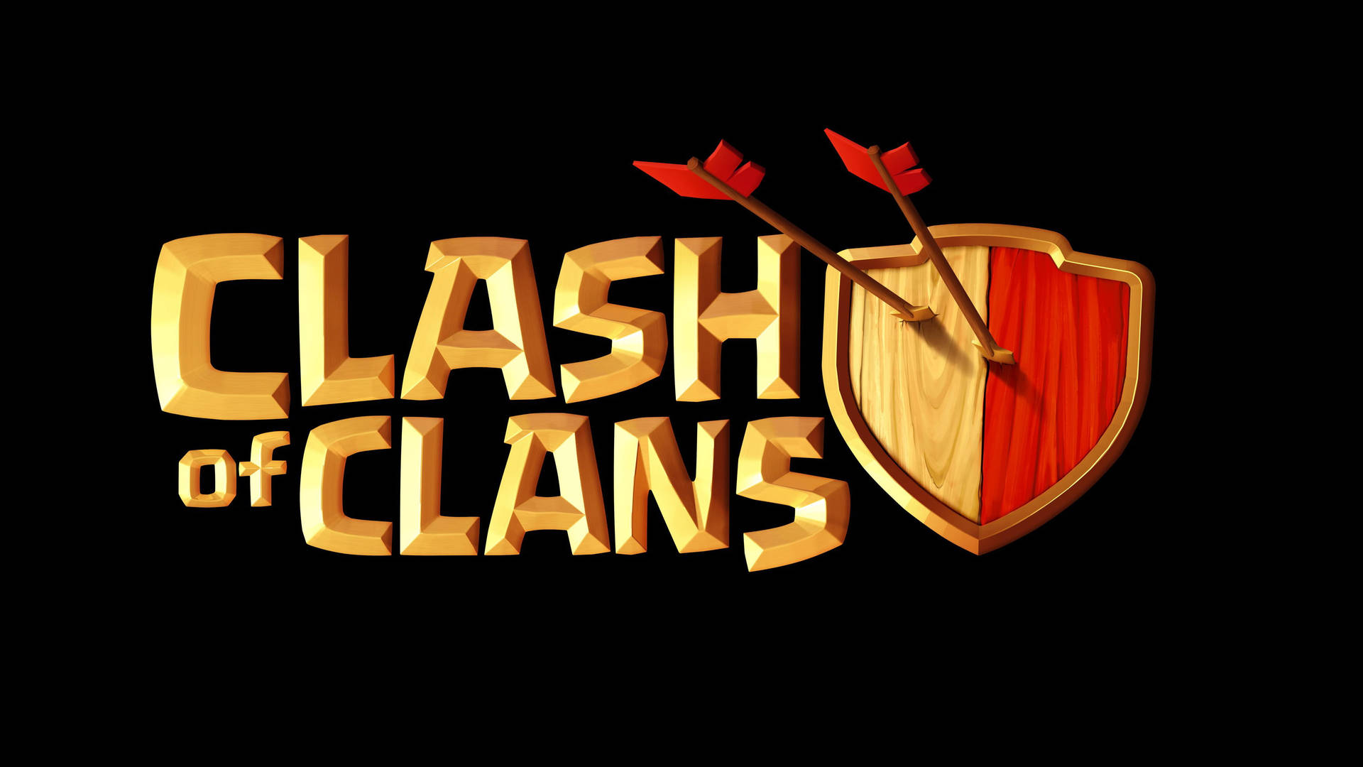 Clash Of Clans Gaming Logo Wallpaper