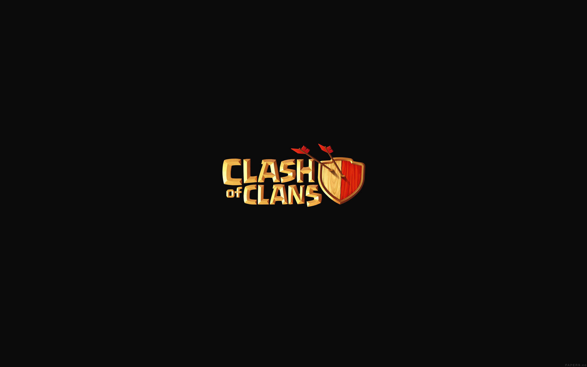 Clash Of Clans Shield Logo Background