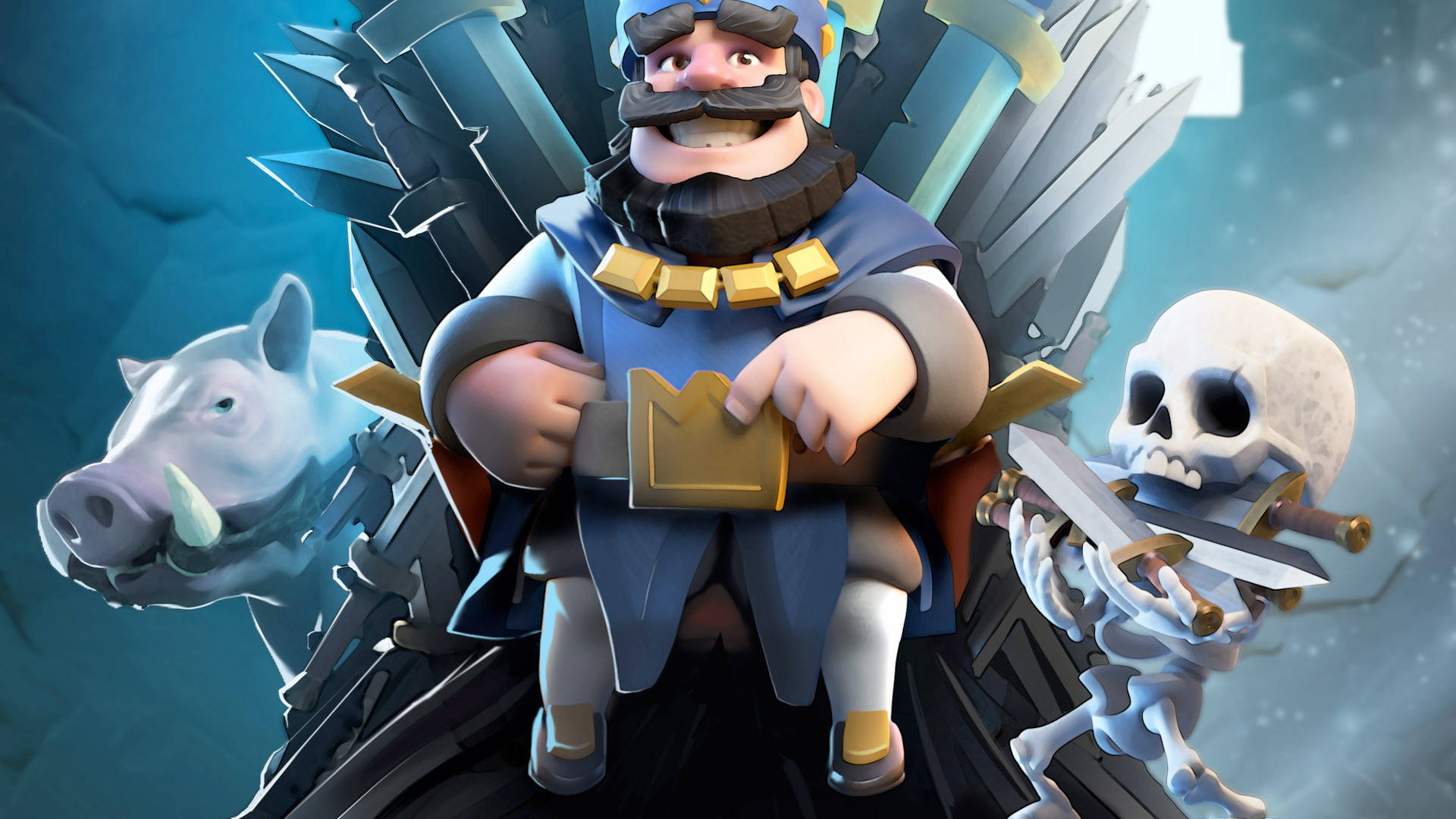 Clash Royale King On The Throne