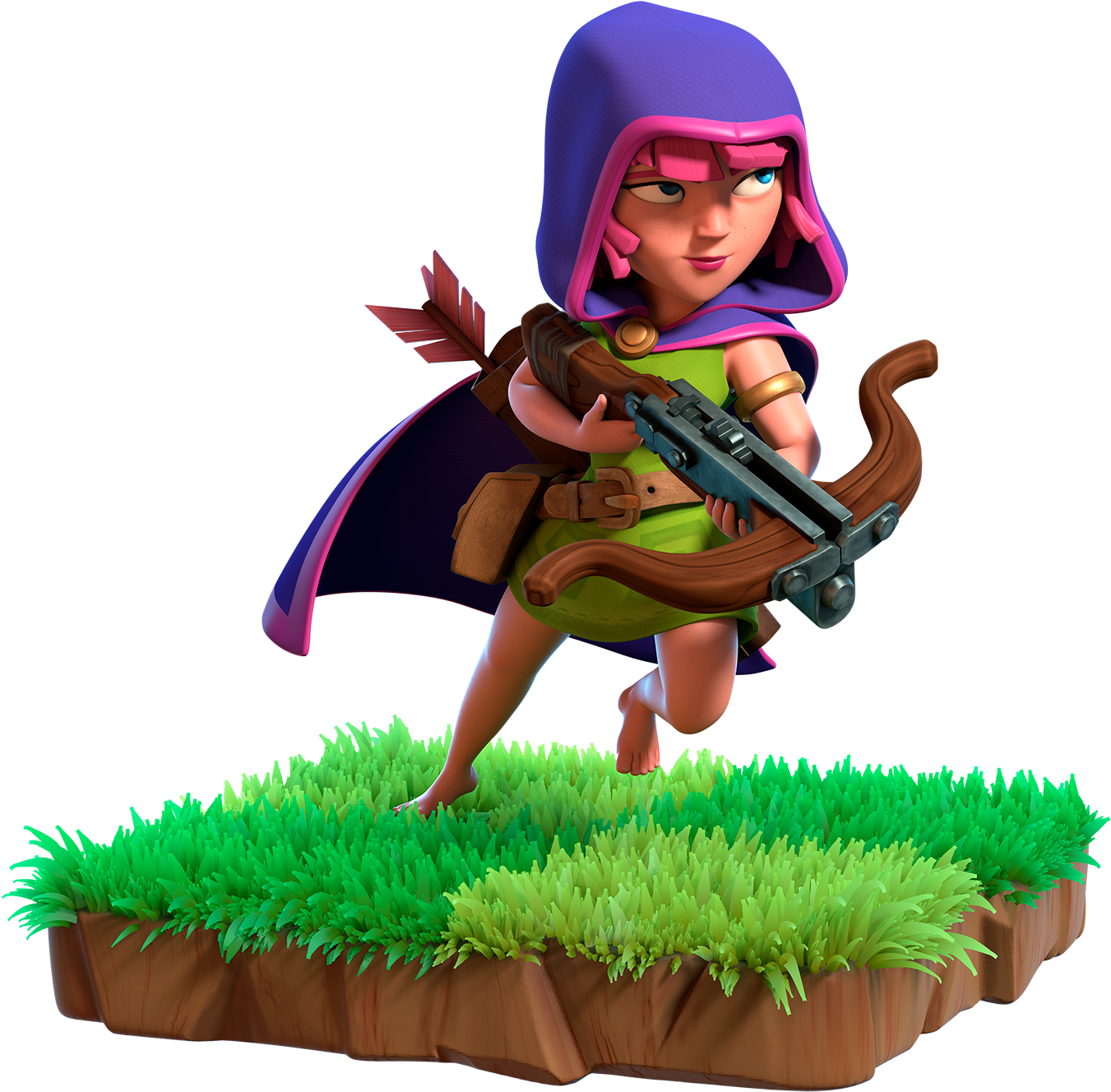 Clashof Clans Archer Character PNG