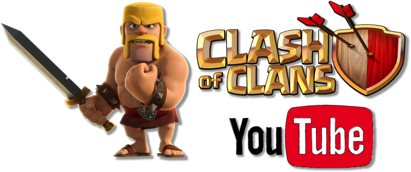 Clashof Clans Barbarian Promotion PNG