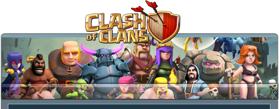 Clashof Clans Character Lineup PNG