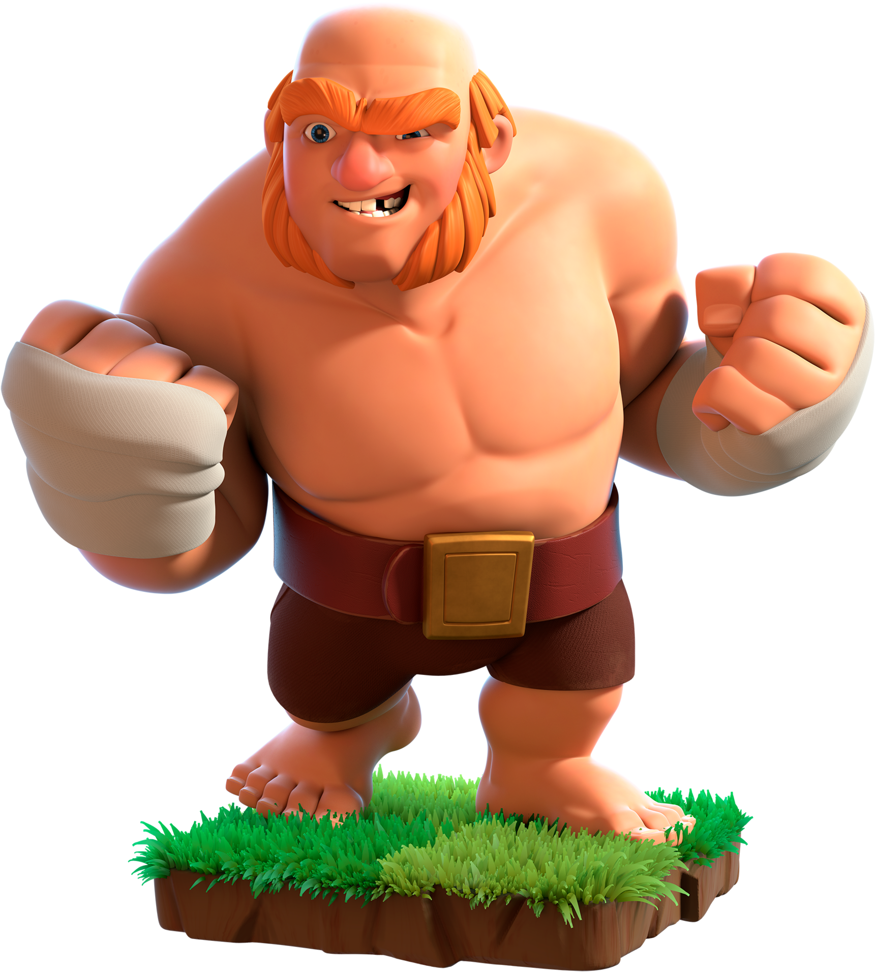 Clashof Clans Giant Character PNG